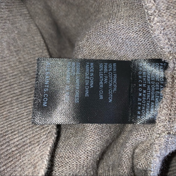 Allsaints Sierre Jumper Dress Brown Size 4 - Picture 10 of 13